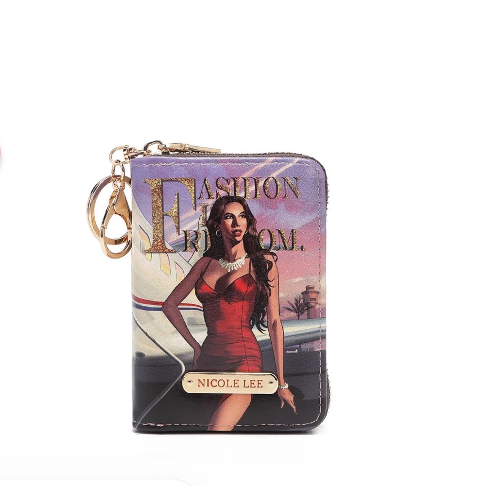 TRAVEL IN FASHION ACCORDION ZIP CARD HOLDER